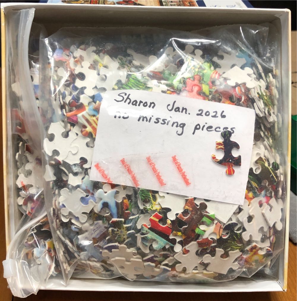 Christmas Eve  (Item#310502) - Brain Tree puzzle collectible [Barcode 8906139546452] - Main Image 2