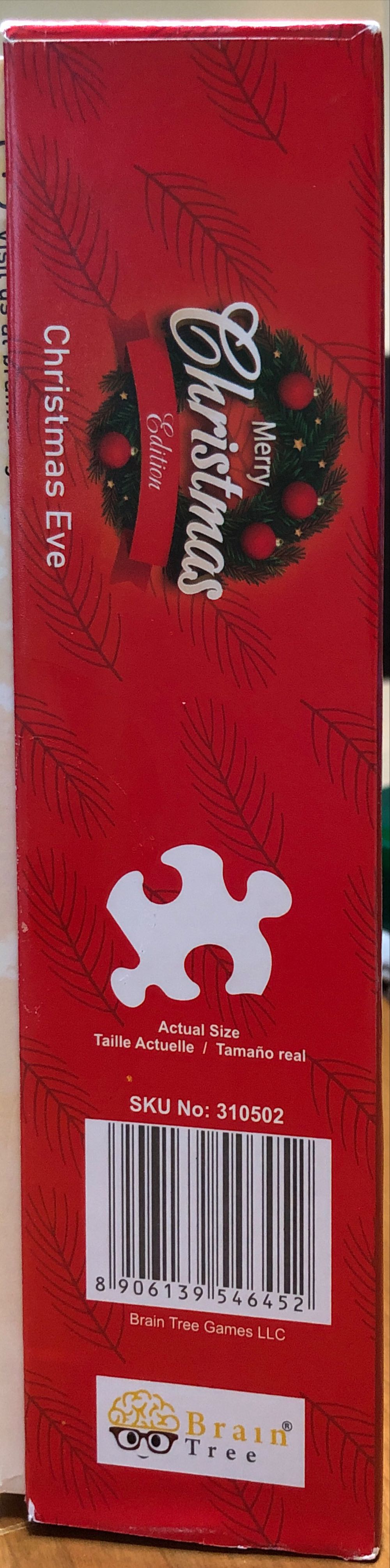 Christmas Eve  (Item#310502) - Brain Tree puzzle collectible [Barcode 8906139546452] - Main Image 3