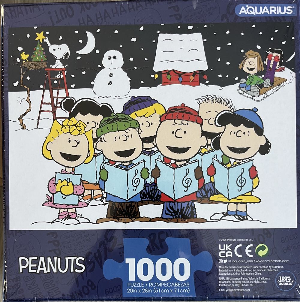 A Charlie Brown Christmas Party - Aquarius puzzle collectible [Barcode 840391194182] - Main Image 2