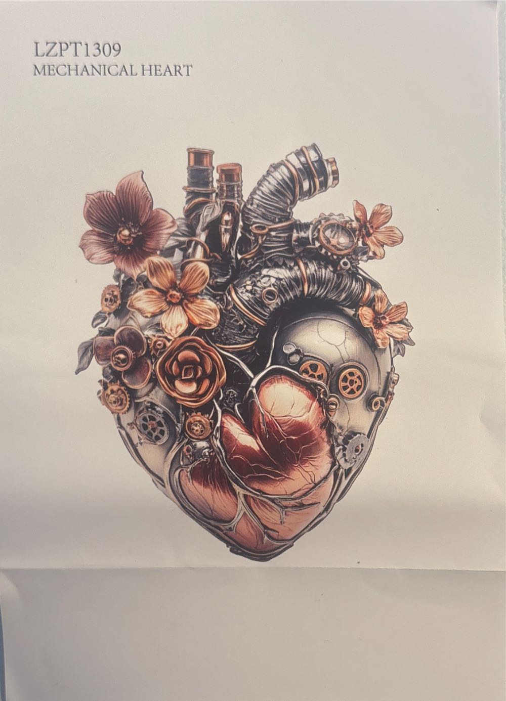 Mechanical Heart - Temu puzzle collectible - Main Image 2