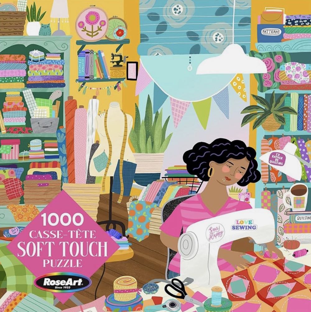 Sewing Room - RoseArt puzzle collectible [Barcode 4895145440837] - Main Image 2