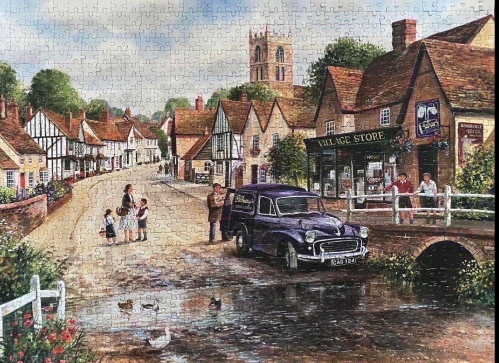 A Welcome Delivery (Saskia Betaald €5,00) - Gibsons puzzle collectible [Barcode 5012269035025] - Main Image 3