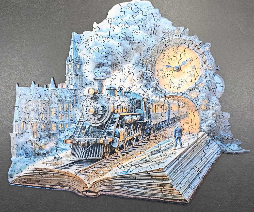 Chrono Train - Wooden Puzzle puzzle collectible [Barcode 37695878083] - Main Image 2