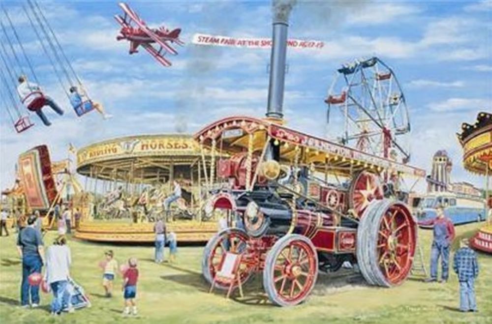 Fairground Attraction (Saskia Betaald) - House of Puzzles Ltd HOP, The puzzle collectible [Barcode 5060002000755] - Main Image 2