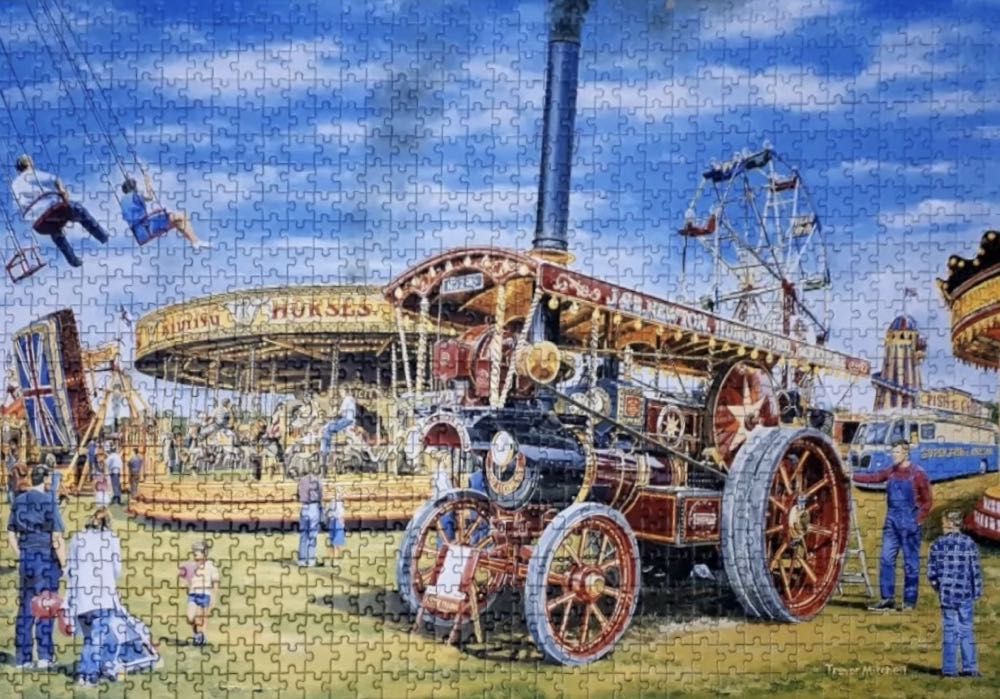 Fairground Attraction (Saskia Betaald) - House of Puzzles Ltd HOP, The puzzle collectible [Barcode 5060002000755] - Main Image 3