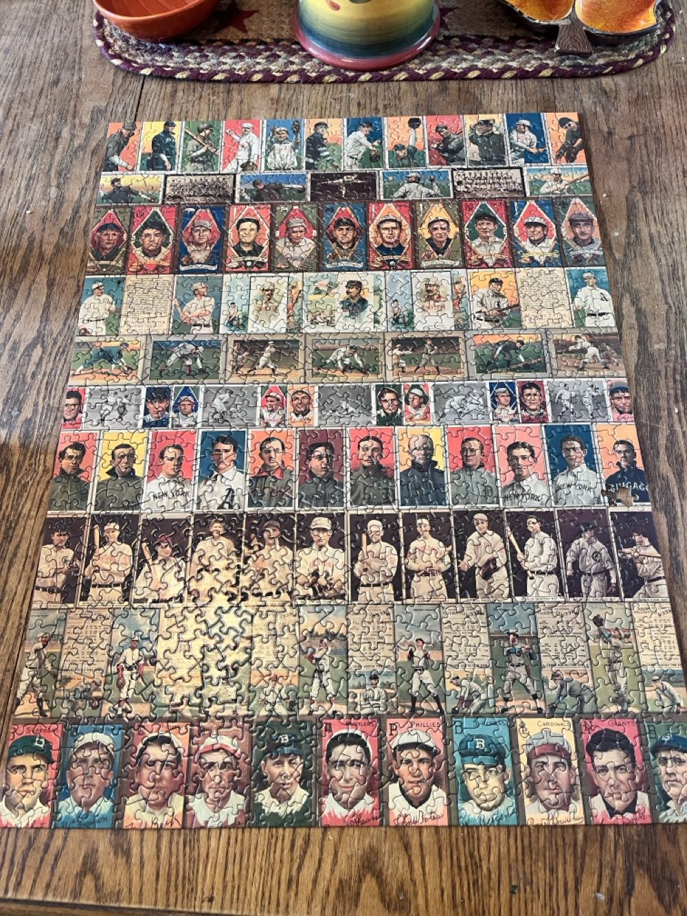 Oldetime Baseball  - Bits & Pieces puzzle collectible - Main Image 2