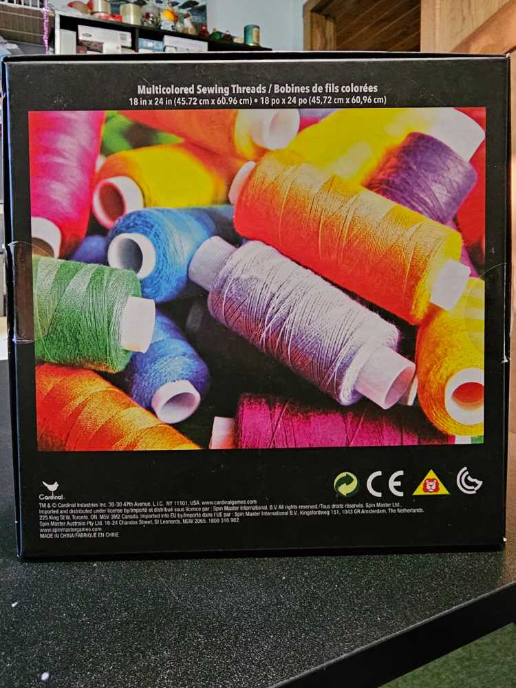 Multicolored Sewing  - Cardnial puzzle collectible [Barcode 778988179055] - Main Image 2