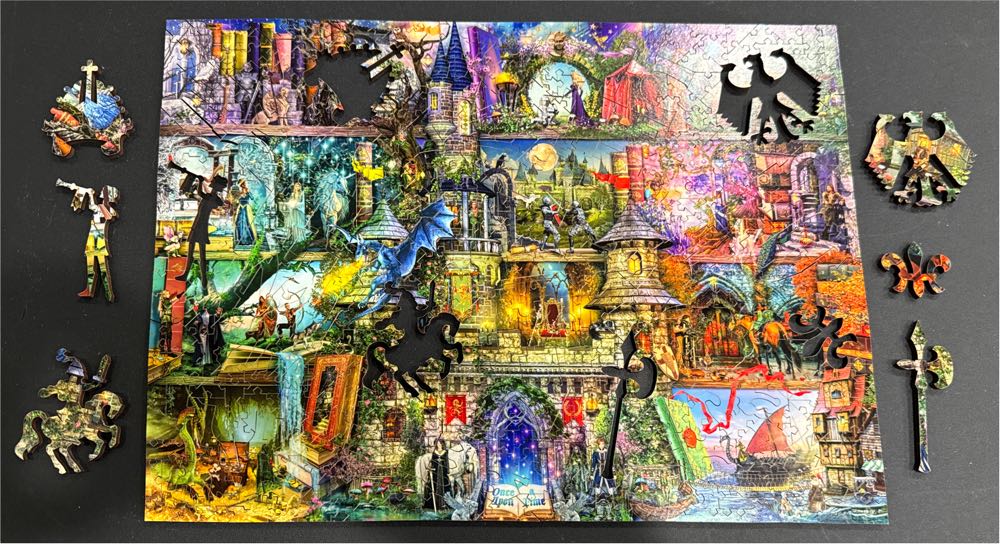 Once Upon A Fairytale / Nautilus Wooden Puzzle - Nautilus Wood Puzzles puzzle collectible - Main Image 3