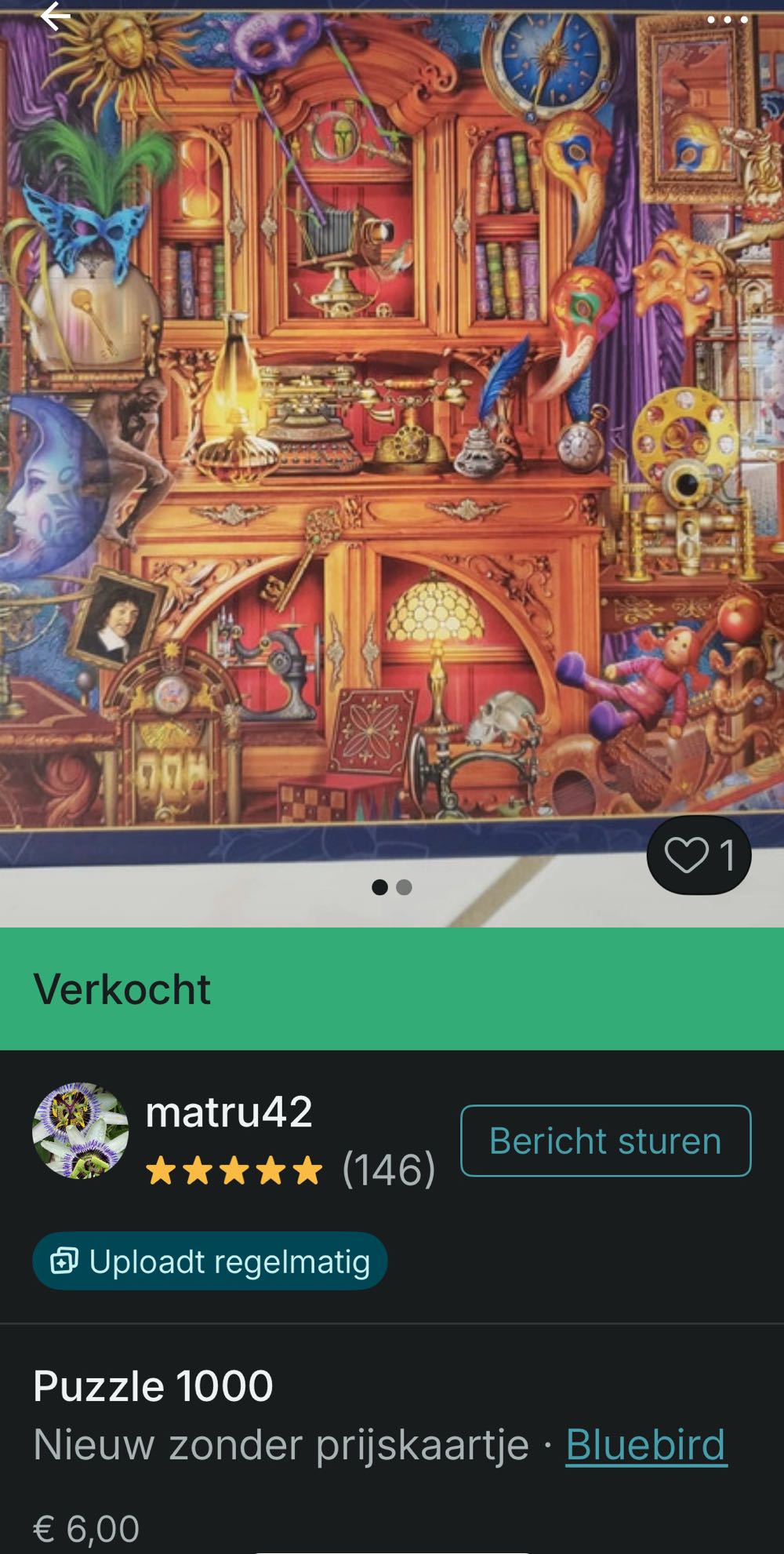 Old Storage Room - Bluebird Puzzle puzzle collectible [Barcode 3663384909832] - Main Image 4