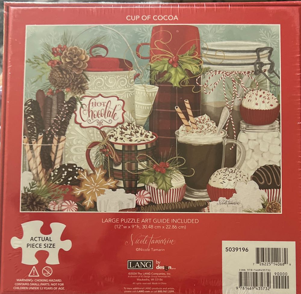 Cup Of Cocoa - Lang puzzle collectible [Barcode 726225140689] - Main Image 2