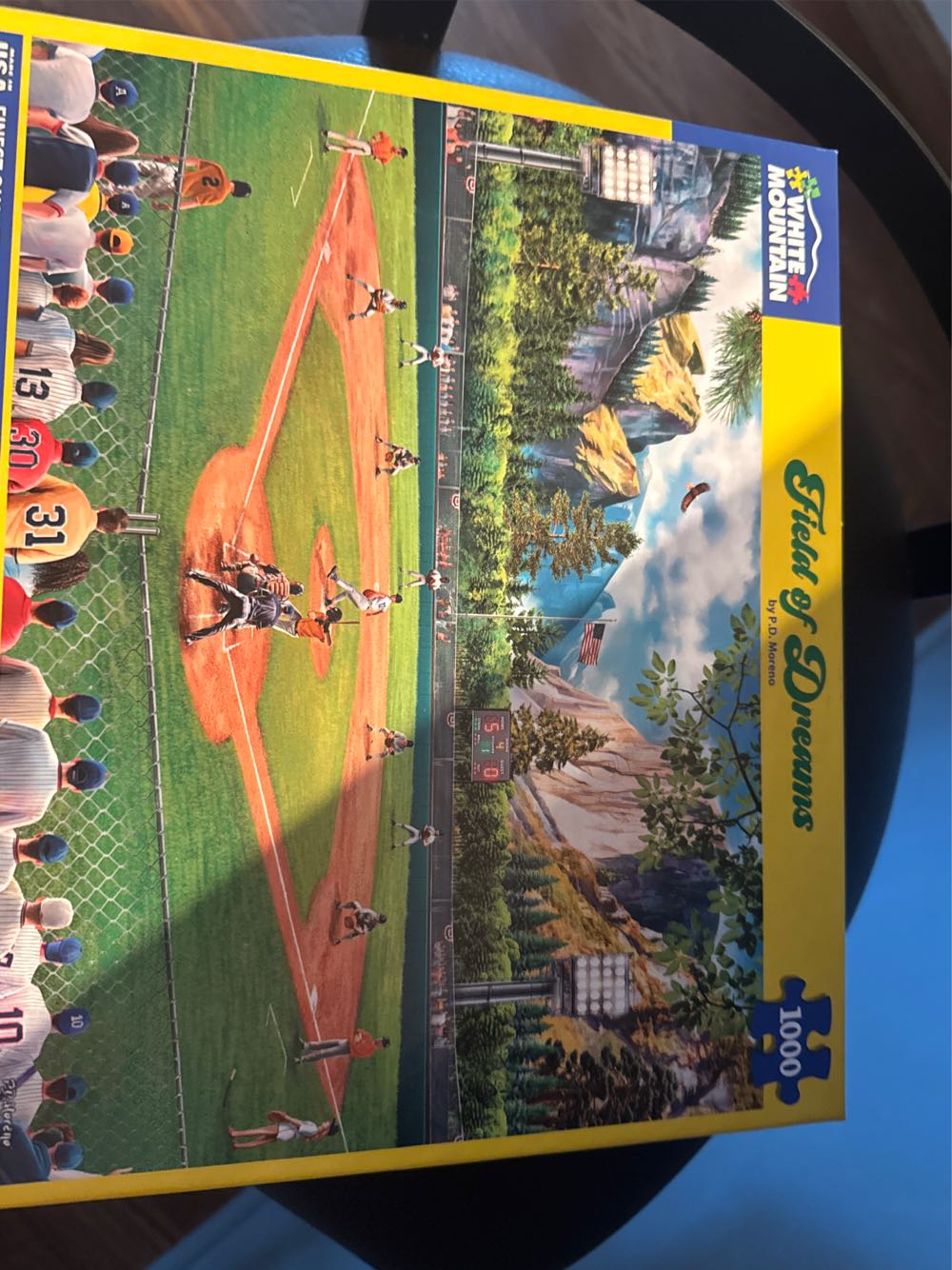 Field Of Dreams. Not Loaned - White Mountain puzzle collectible [Barcode 724819267033] - Main Image 4