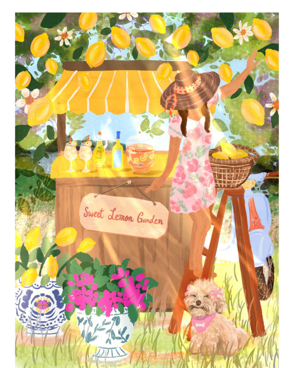 Sweet Lemon Garden - Puzzledly puzzle collectible - Main Image 2