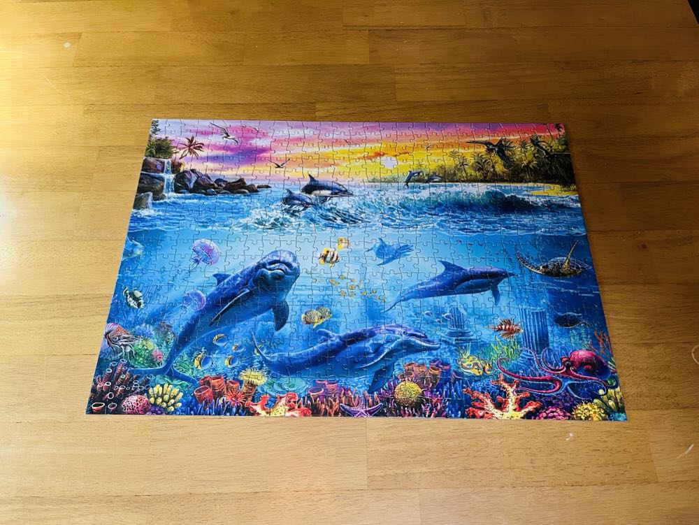 The Magnificent Undersea World - Buffalo 🇺🇸 puzzle collectible [Barcode 079346037995] - Main Image 2
