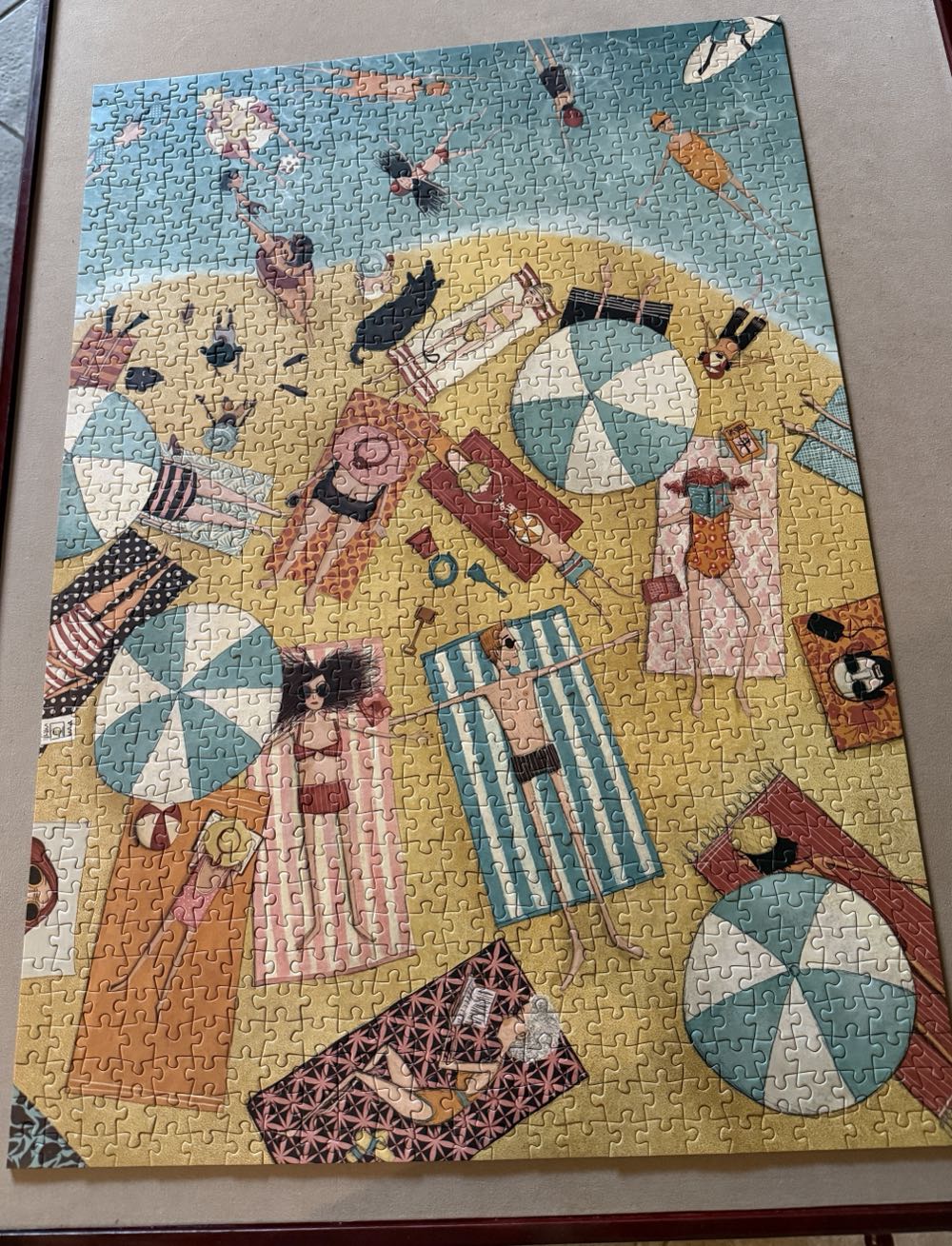 Beach Day - Mon Joli Puzzle puzzle collectible [Barcode 3760407420050] - Main Image 2
