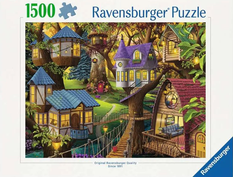Twilight in the Treetops - Ravensburger puzzle collectible - Main Image 2