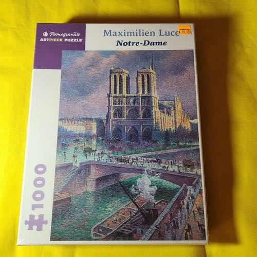 500 Piece John Zaccheo Art Puzzle ”autumn Breeze In Pleasantville” 18”x24”