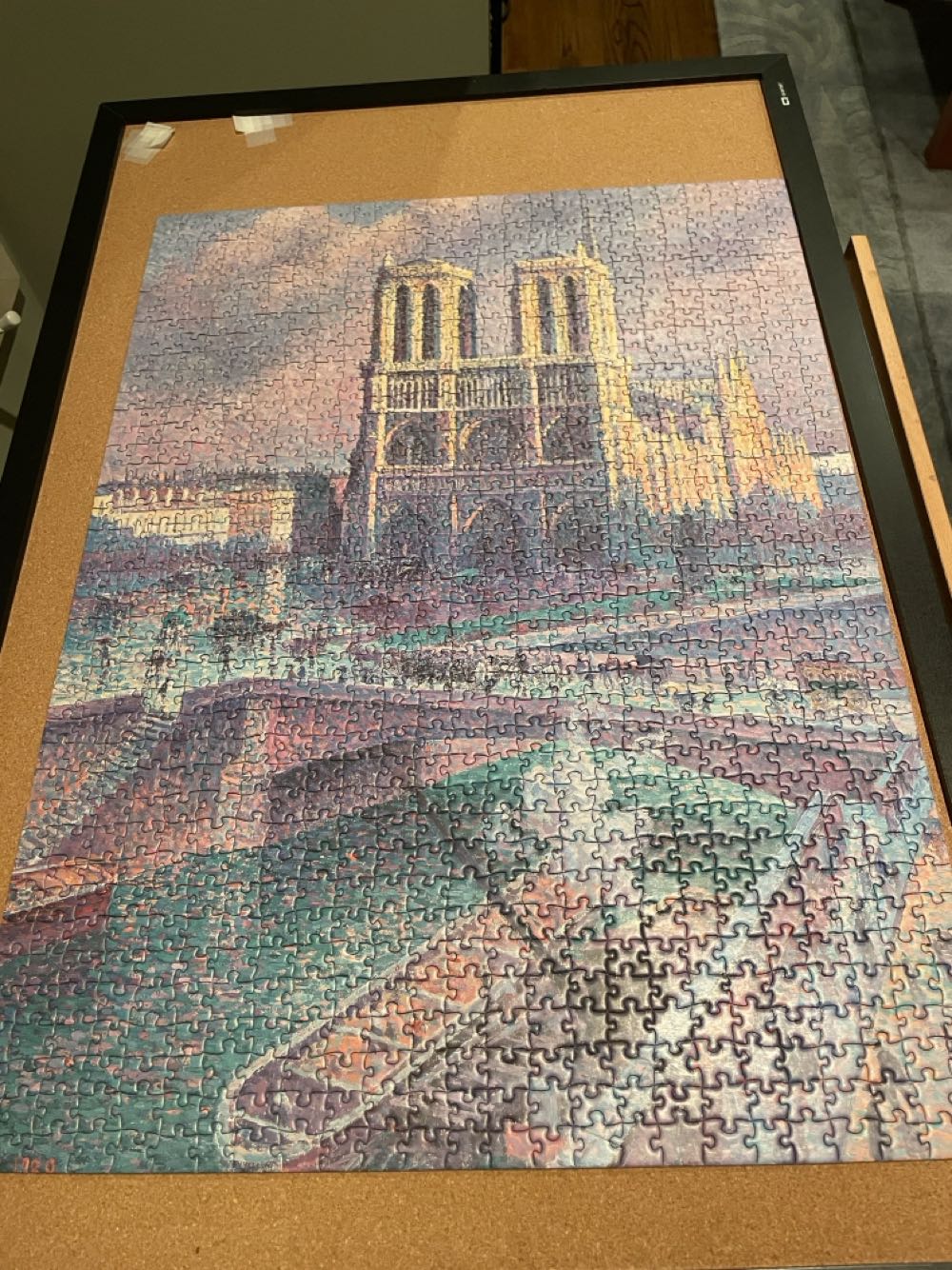 Pomegranate Maximilien Luce Notre Dame Pc Jigsaw Sealed Box - Pomegranate puzzle collectible [Barcode 717195250652] - Main Image 2