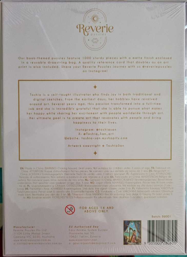 Bird Whisperer - Reverie Puzzles puzzle collectible [Barcode 9305000280805] - Main Image 2