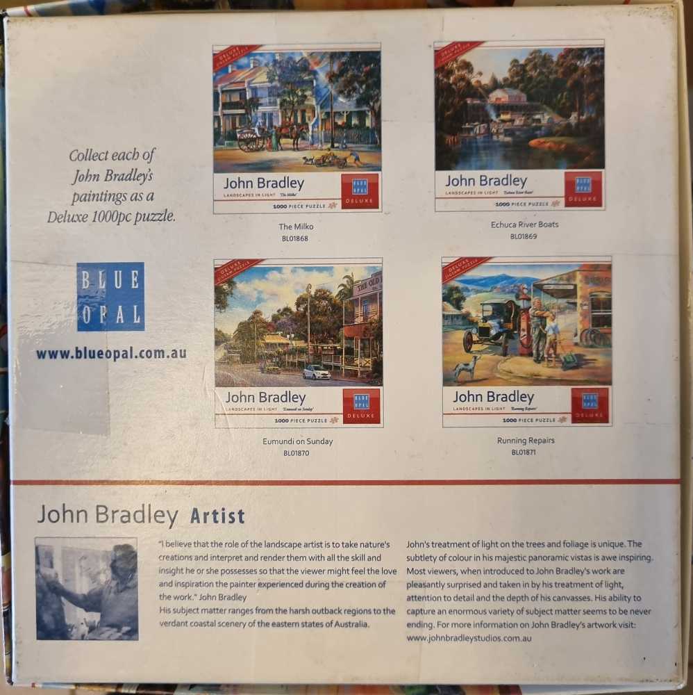 Running Repairs - Blue Opal puzzle collectible [Barcode 117200002878] - Main Image 2