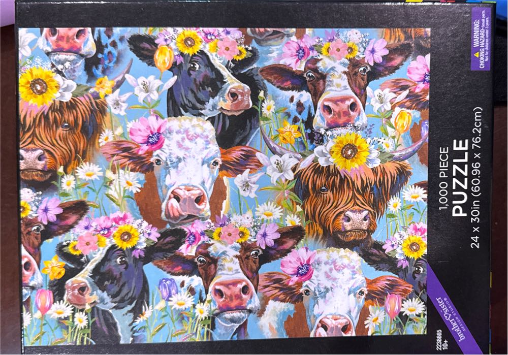 Highland Cows - Brother & Sister puzzle collectible - Main Image 2