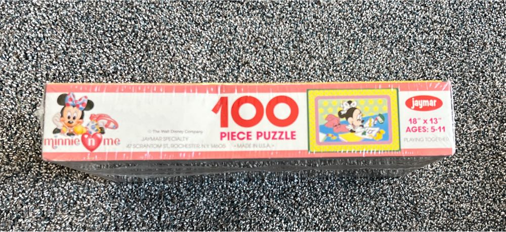 Minnie ‘n me - Playing Together - NEW - Jaymar puzzle collectible [Barcode 031716021348] - Main Image 3