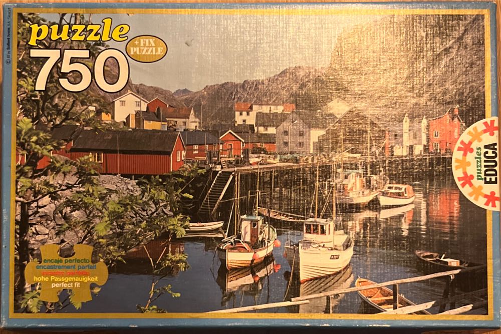 Norwegian Port - Educa puzzle collectible - Main Image 2