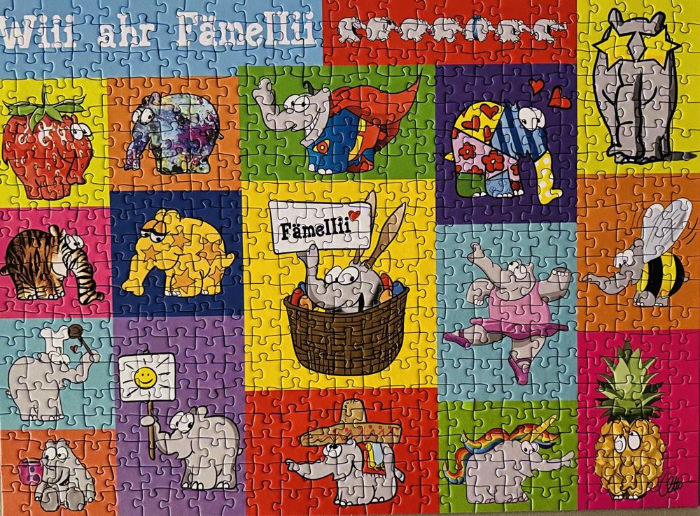 Ottifanten Family - DONE - Ravensburger puzzle collectible - Main Image 2