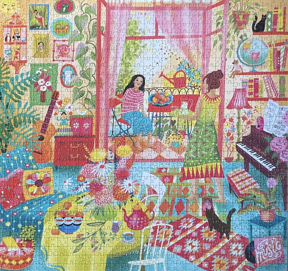 Balcony Music Room - Pieces & Peace puzzle collectible [Barcode 3667232002324] - Main Image 3