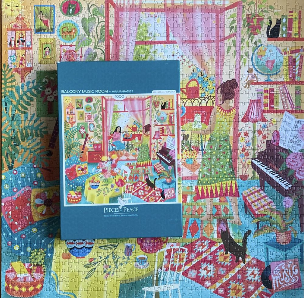 Balcony Music Room - Pieces & Peace puzzle collectible [Barcode 3667232002324] - Main Image 4