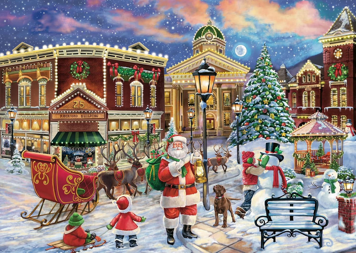 Christmas Eve (NIB) - JJ - Wonder Forge puzzle collectible [Barcode 4050368103796] - Main Image 2