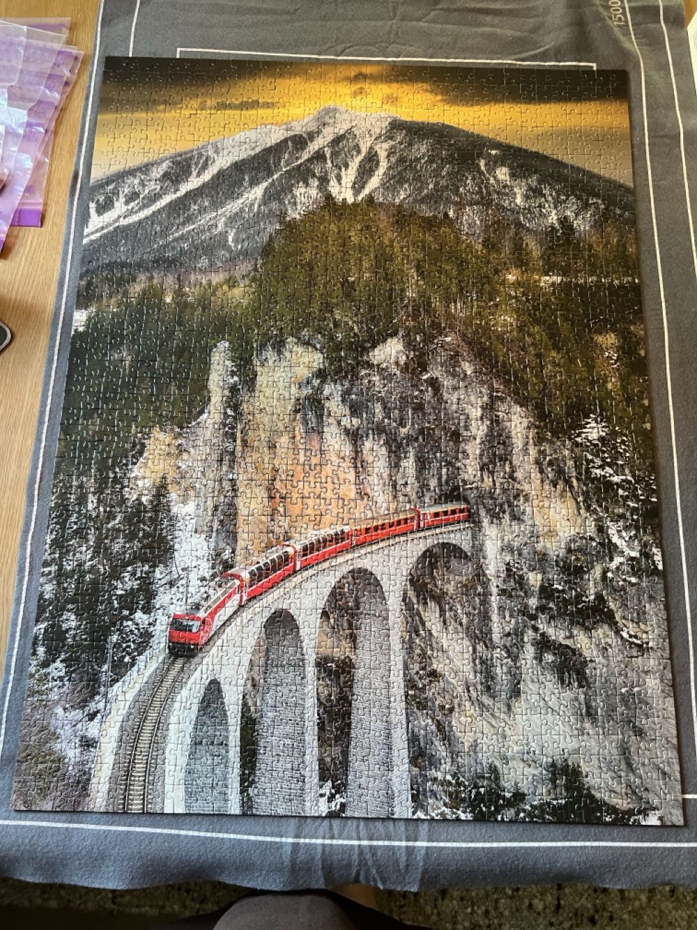 Winter Canyon - Ravensburger puzzle collectible [Barcode 4005556163588] - Main Image 3
