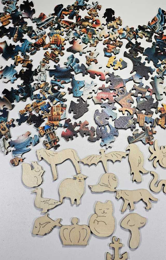 City Face - Wooden Puzzle puzzle collectible [Barcode 42081638862] - Main Image 4