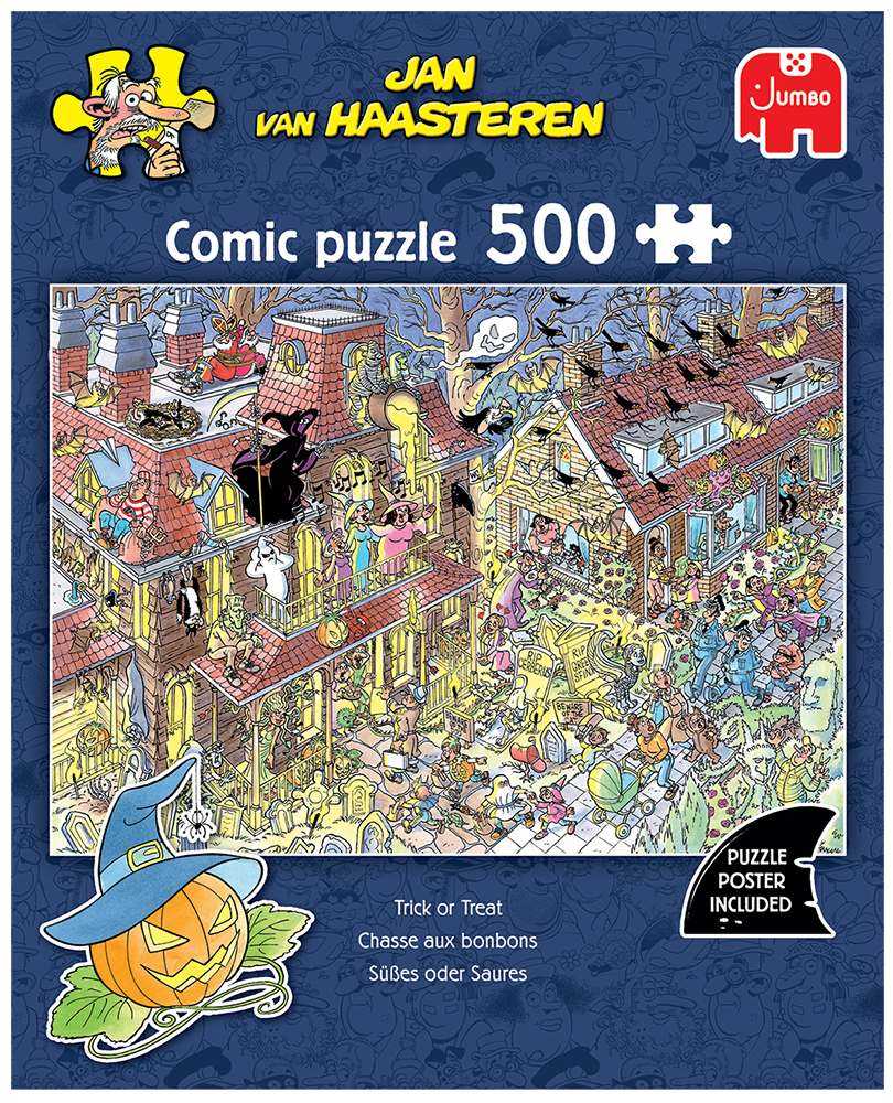 Trick or Treat - Jumbo 500 puzzle collectible - Main Image 2