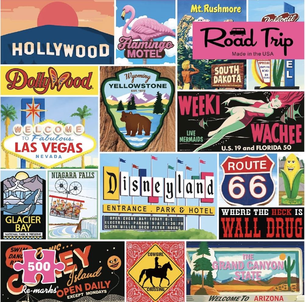 Road Trip - Re-marks puzzle collectible [Barcode 681410195458] - Main Image 2