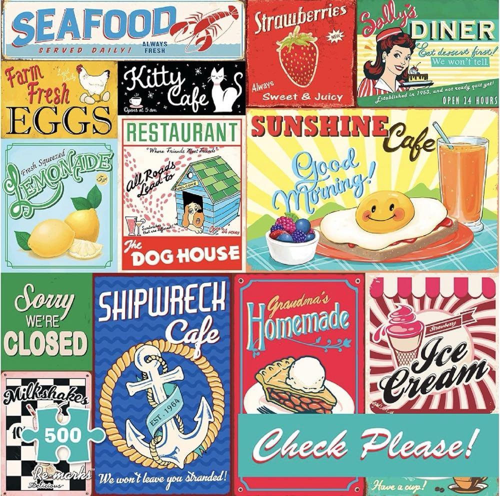 Check Please! - Re-marks puzzle collectible [Barcode 681410192358] - Main Image 2