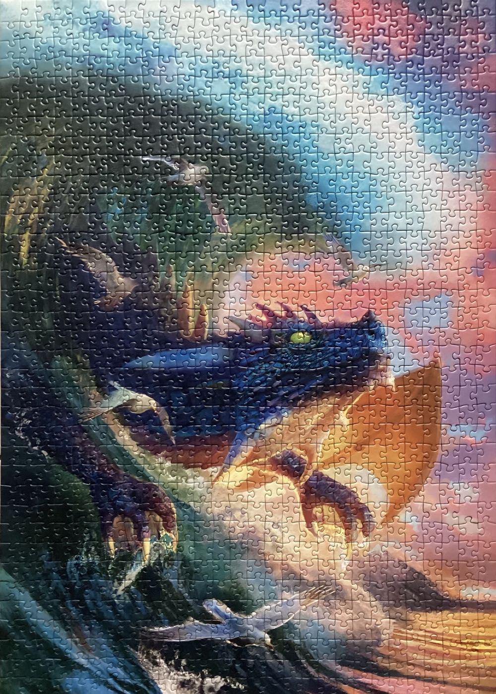 Dragon Race - Ravensburger puzzle collectible [Barcode 4005555006220] - Main Image 2