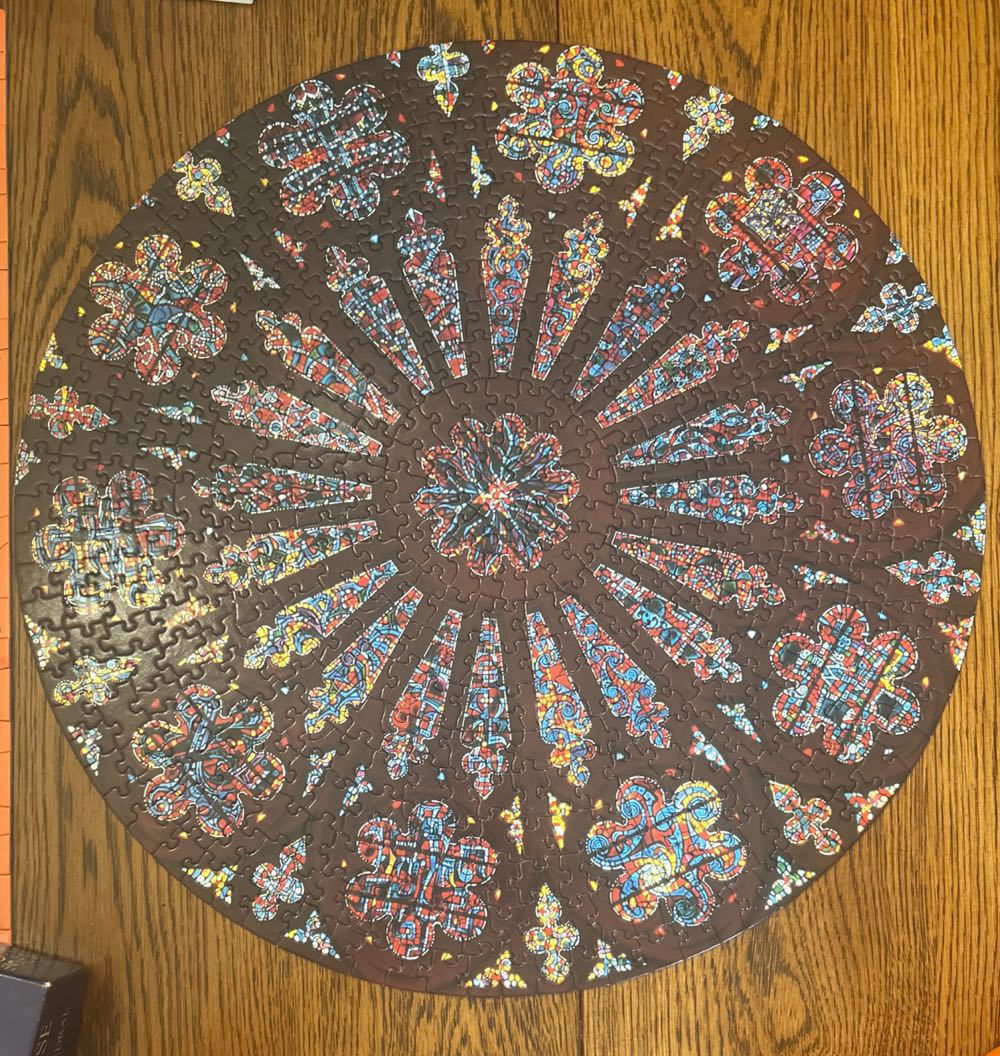 The Creation Rose Washington National Cathedral  puzzle collectible - Main Image 2