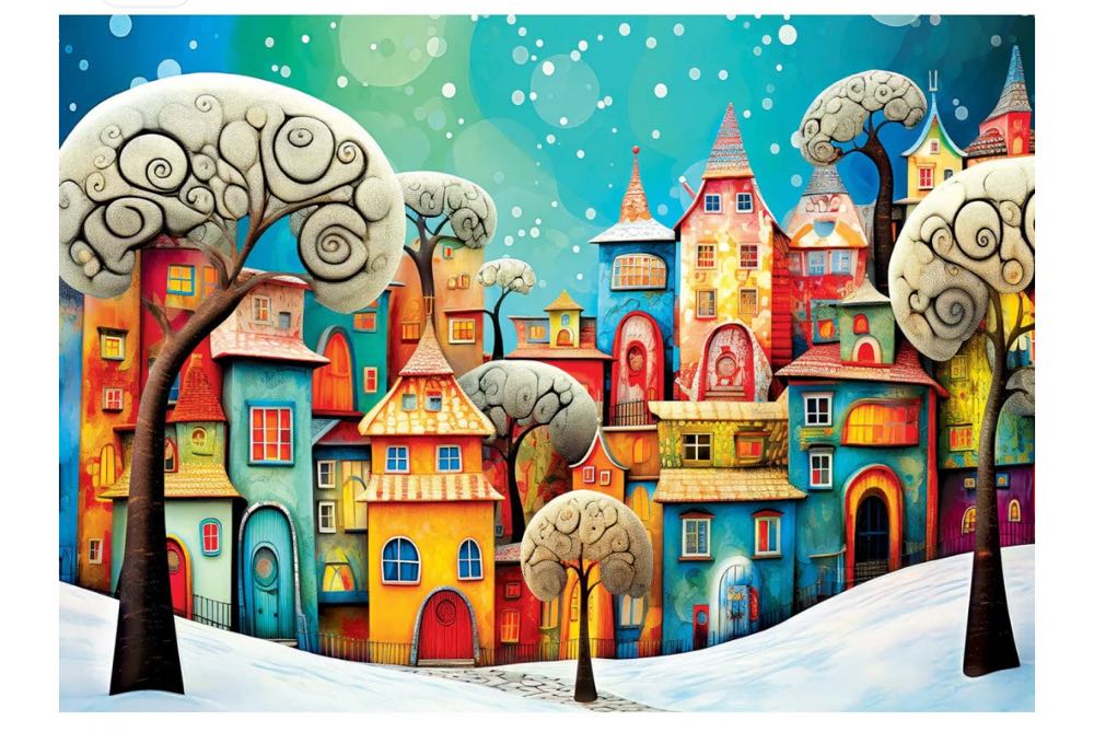 Whimsy Town - MasterPieces puzzle collectible - Main Image 2