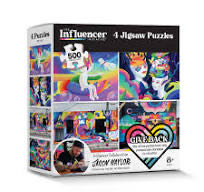 Lego Paint Party & Minifigure Faces Pc Jigsaw Puzzles New And Sealed #17