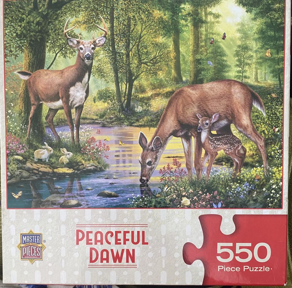 Peaceful Dawn - Masterpieces Puzzle Co puzzle collectible [Barcode 705988998416] - Main Image 2