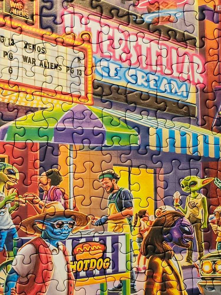 Boardwalk Puzzles Roswell Piece Jigsaw Puzzle For Adults Made In Usa - Boardwalk Puzzle Company puzzle collectible [Barcode 671095106719] - Main Image 3