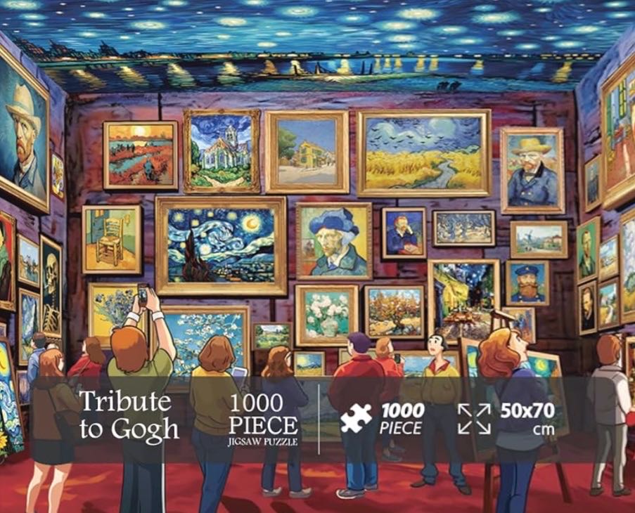 Tribute to Van Gogh - BBoldin puzzle collectible - Main Image 2