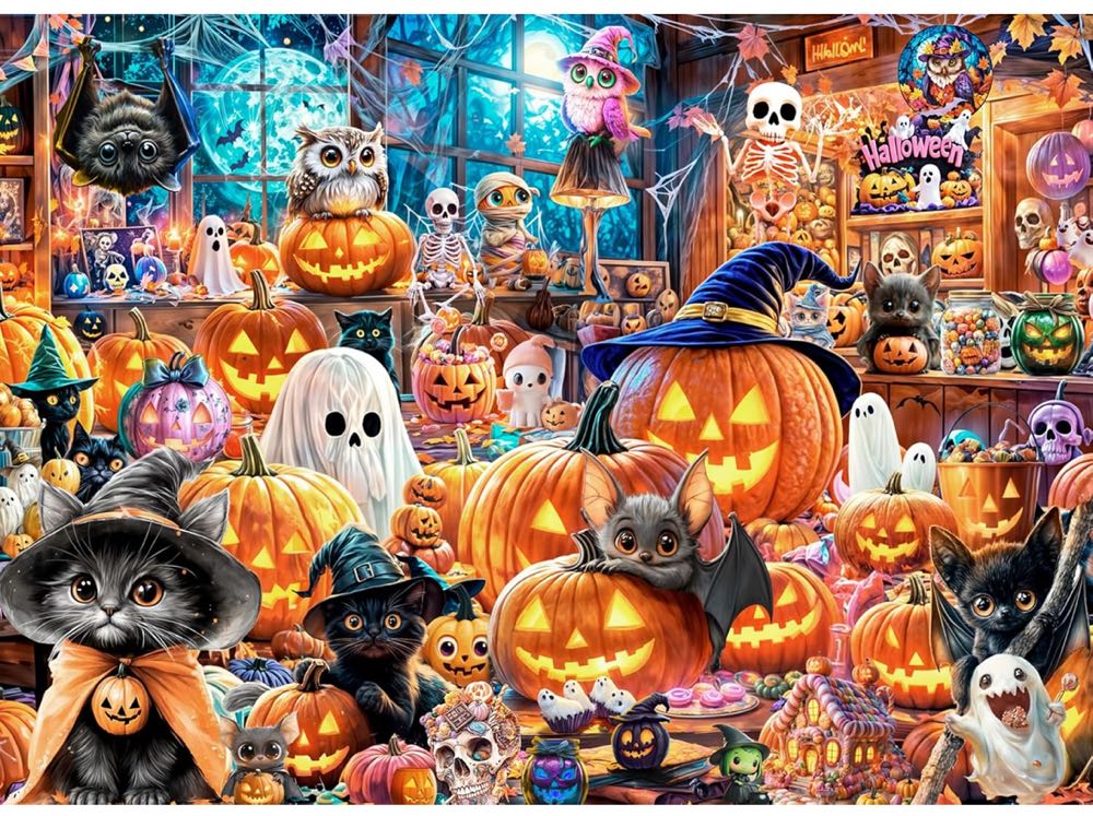 Halloween Havoc - L👀k For - Vermont CC puzzle collectible [Barcode 819273025890] - Main Image 2