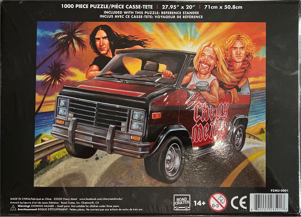 Chevy Metal - Road Crates puzzle collectible [Barcode 860002285917] - Main Image 2