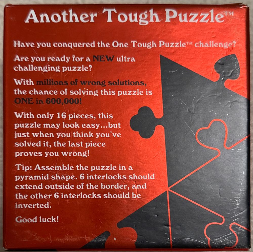 Another Tough Puzzle  puzzle collectible [Barcode 010563001352] - Main Image 2