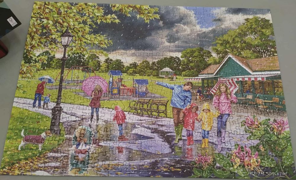 Puddles - House Of Puzzles puzzle collectible [Barcode 5060002004449] - Main Image 2