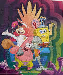 SpongeBob SquarePants 48 Piece Puzzle - Spinmaster puzzle collectible [Barcode 681147034907] - Main Image 2