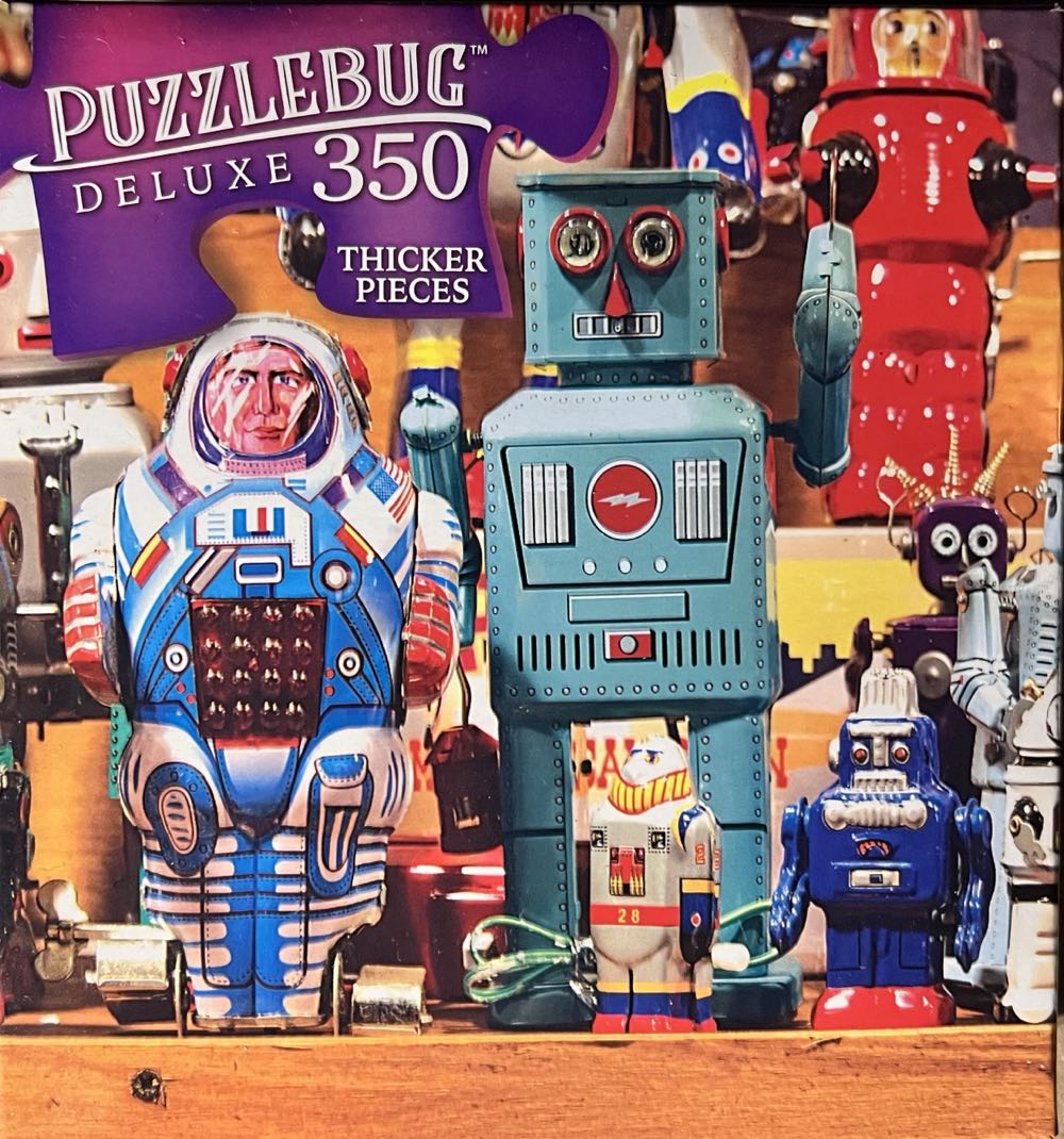 Vintage Tin Toys - Puzzlebug Deluxe puzzle collectible [Barcode 195464091555] - Main Image 2