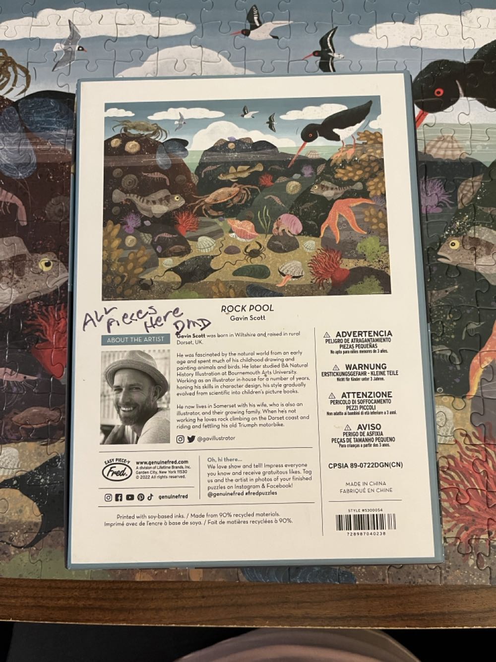 Rock Pool  puzzle collectible - Main Image 3