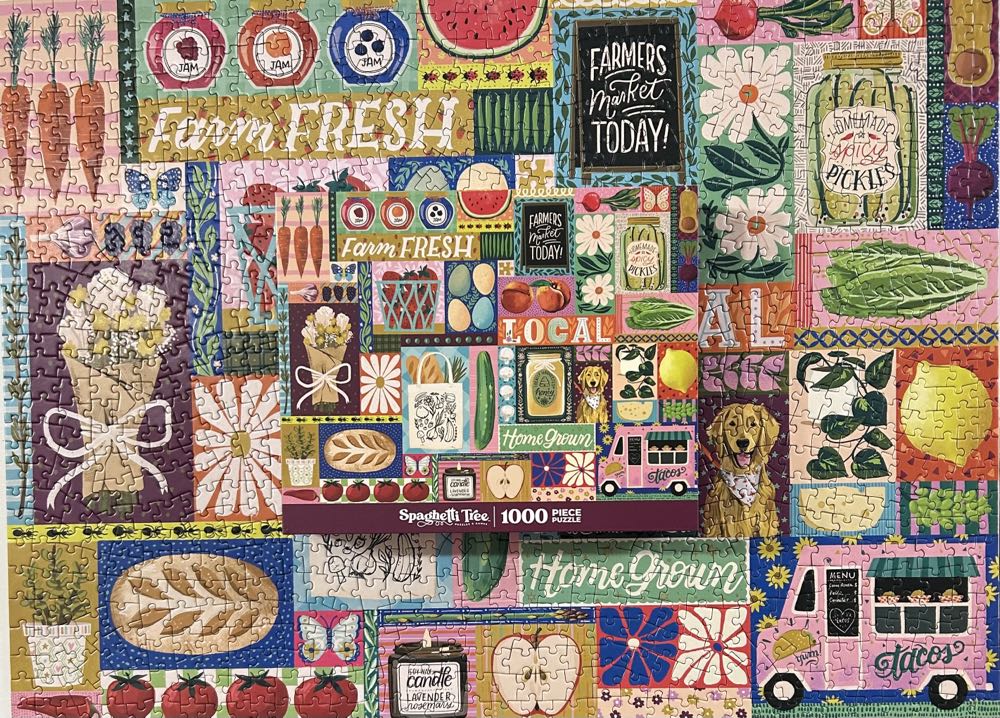 Farmers Market - Spaghetti Tree puzzle collectible - Main Image 2